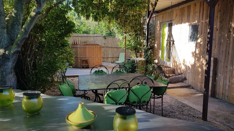 Hébergement insolite 2 chambres, avec jardin