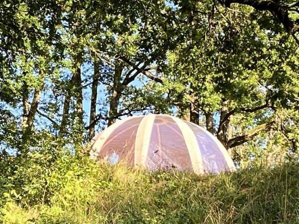 Tente 1 chambre, avec jardin