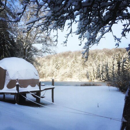 Dôme romantique, 1 chambre, avec jardin