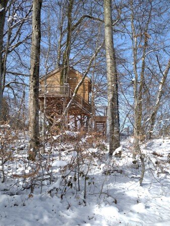Cabane romantique, 1 chambre, avec jardin