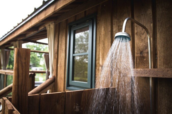 Cabane romantique, 1 chambre, avec jardin