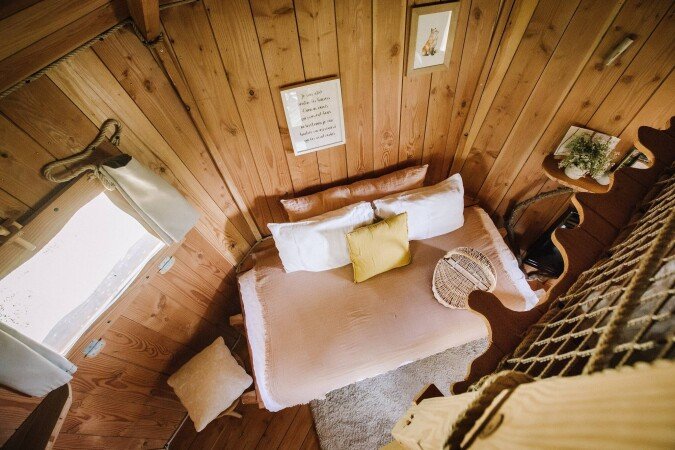 Cabane 1 chambre, avec jardin