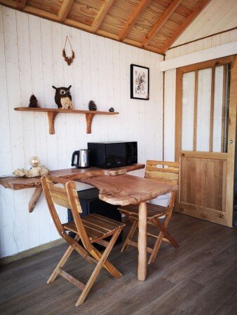 Cabane dans les arbres de charme, 1 chambre, avec jardin
