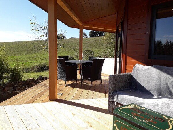 Cabane bien-être, 1 chambre, avec jardin