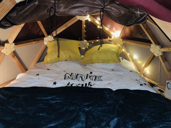 Dôme romantique, 1 chambre, avec jardin