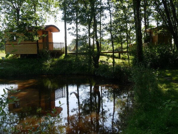 Roulotte 1 chambre, avec jardin