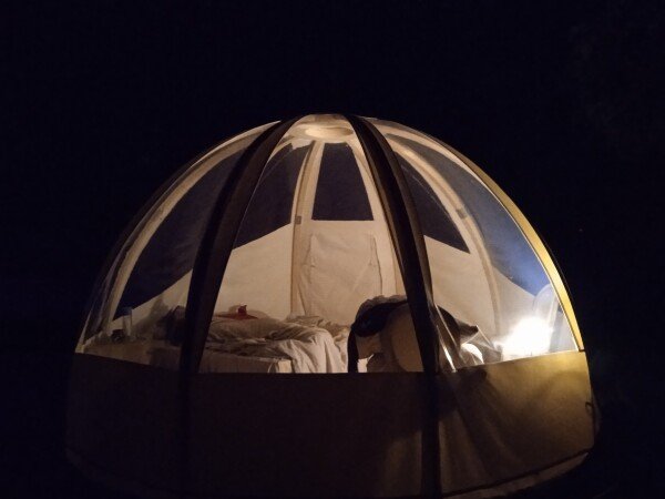 Bulle confortable, 1 chambre, avec jardin