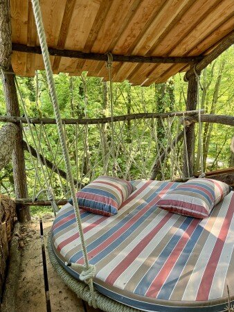 Cabane confortable, 1 chambre, avec jardin