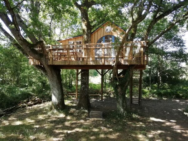 Cabane 2 chambres, avec jardin