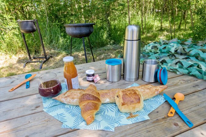 Tente romantique, 2 voyageurs, avec jardin