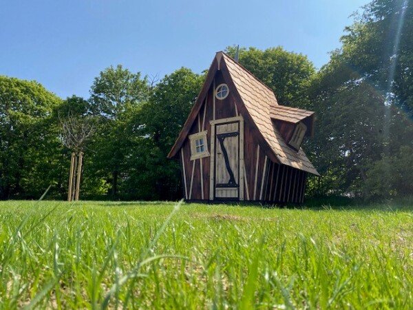 Cabane tout confort, 1 chambre, avec jardin