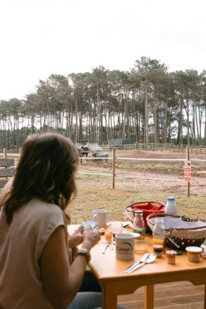 Roulotte 1 chambre, avec jardin