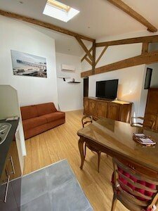 Maison 1 chambre, avec jardin