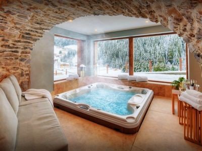 Chalet authentique, 7 chambres, avec jacuzzi