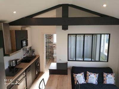 Maison 1 chambre, avec jardin