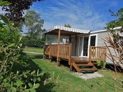 Mobil home design, 2 chambres, avec wifi