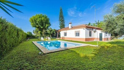 Villa 2 habitaciones, con piscina