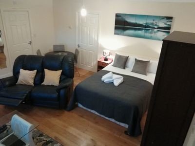 Apartment 1 bedroom, with garden
