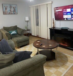 House 2 bedrooms, with garden