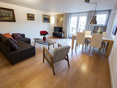 Studio design, 1 chambre, avec salle de sport