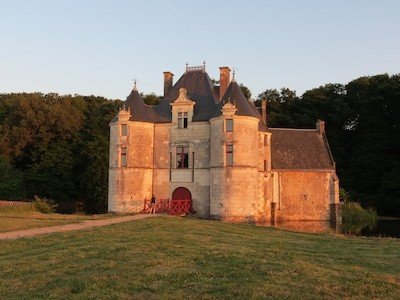 Château 5 chambres, avec jardin