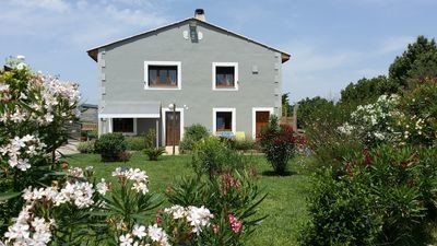 Maison chic, 1 chambre, avec piscine