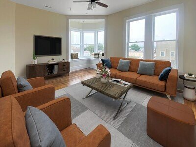 Apartment 3 bedrooms, with air conditioning