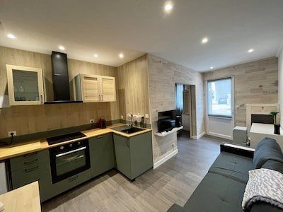 Studio 1 chambre, avec salle de sport