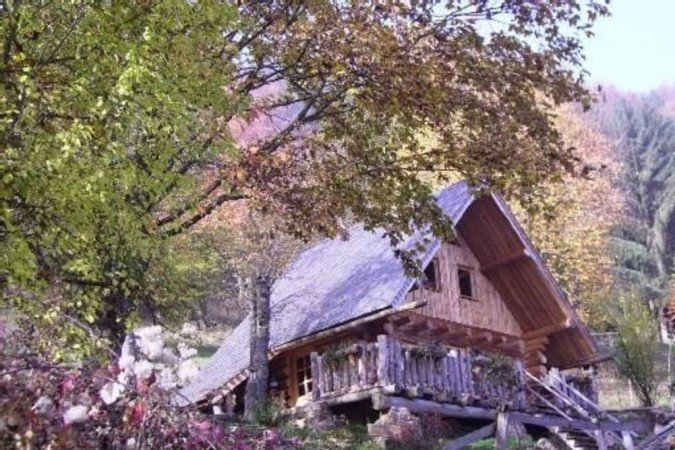 Chalet 2 chambres, avec jardin