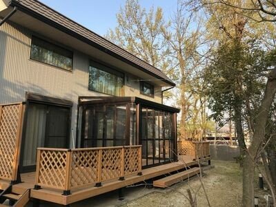 Ferienhaus 3 Schlafzimmer, mit Garten