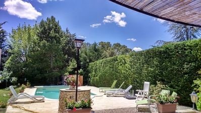 Maison chic, 3 chambres, avec piscine