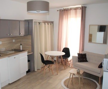 Studio cozy, 1 chambre, avec salle de sport