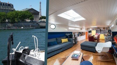 Bateau chic, 2 chambres, avec climatisation