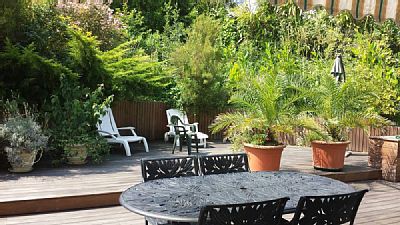 Appartement 2 chambres, avec jardin