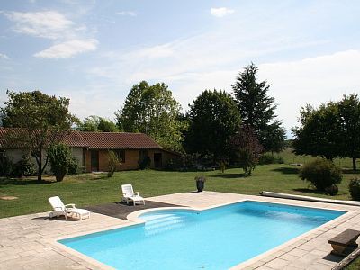 Maison chic, 2 chambres, avec piscine
