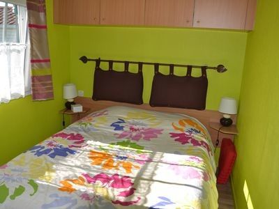 Mobil home 2 chambres, avec piscine