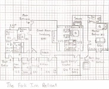 House 6 bedrooms, with jacuzzi