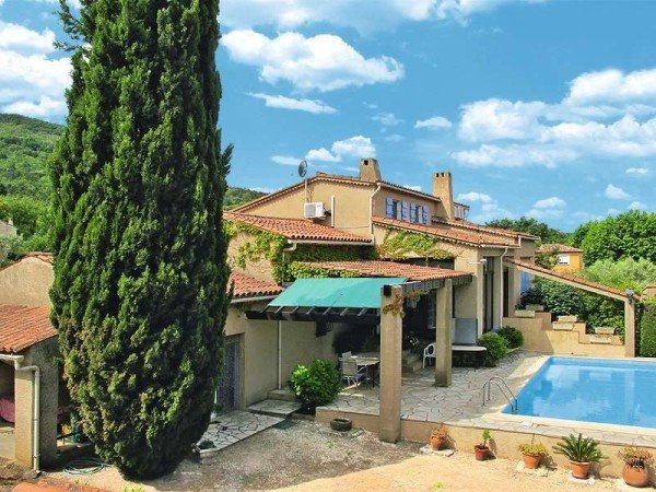 Maison cozy, 3 chambres, avec piscine