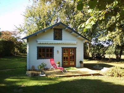Chalet en bois chic, 1 chambre, avec petit-déjeuner