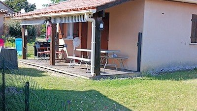Mazet 3 chambres, avec piscine