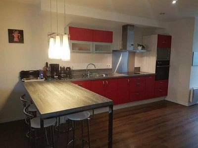 Duplex 2 chambres, avec jardin