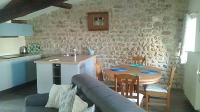 Ferienhaus 1 Schlafzimmer, mit Garten