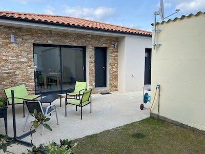 Maison 2 chambres, avec jardin