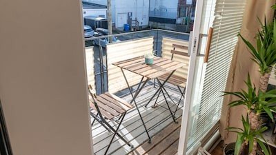 Appartement 1 chambre, avec jardin