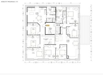 Appartement 4 chambres, avec jardin