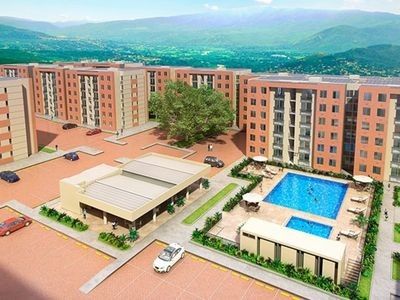 Wohnung 2 Schlafzimmer, mit Pool