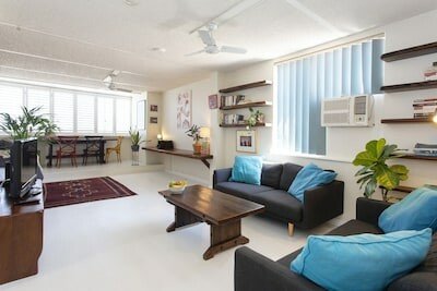 Apartment 2 bedrooms, with garden