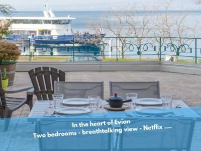 Appartement 2 chambres, avec jardin