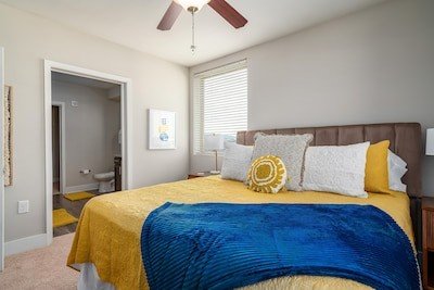 Apartment 1 bedroom, with garden