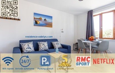 Appartement 1 slaapkamer, met wifi